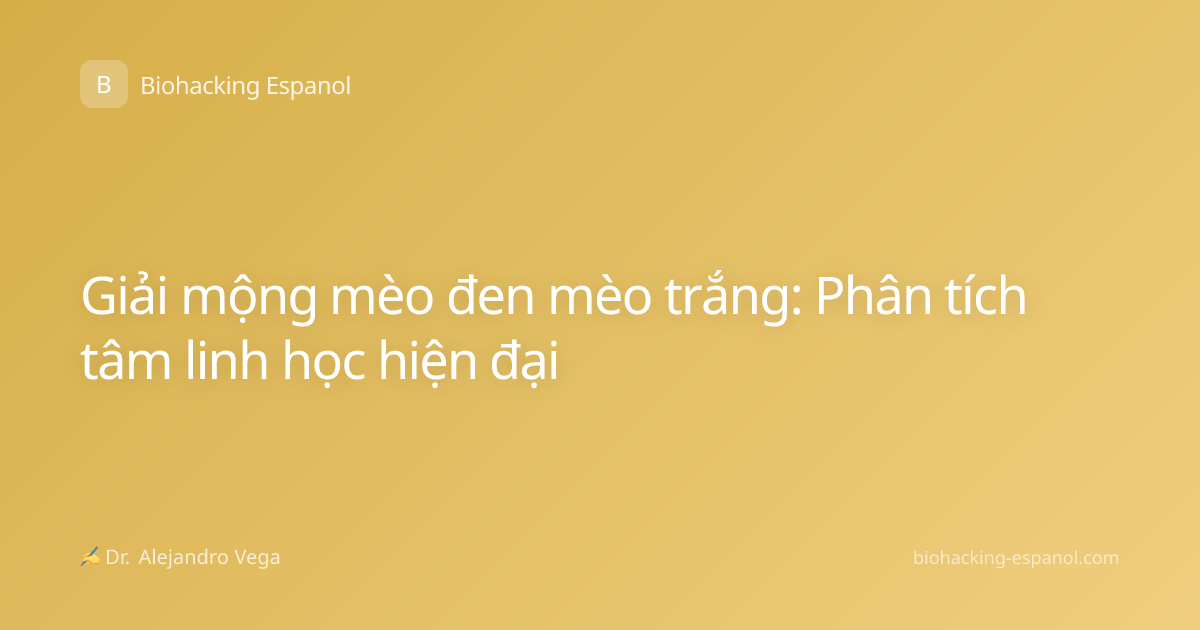 Giải mộng mèo đen mèo trắng: Phân tích tâm linh học hiện đại