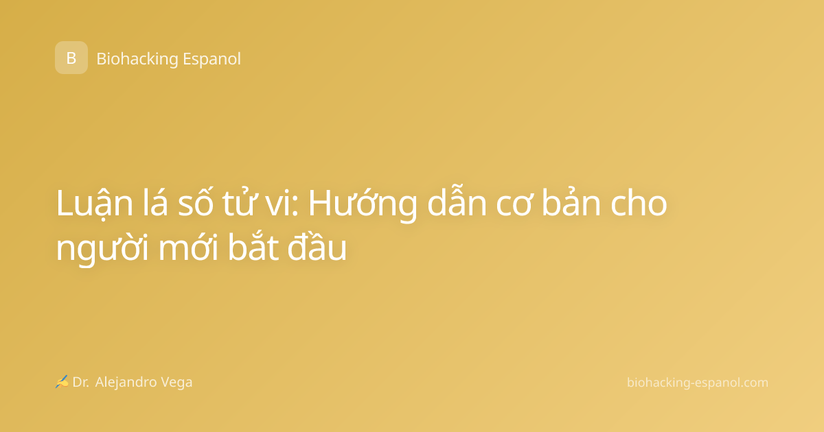 Luận lá số tử vi: Hướng dẫn cơ bản cho người mới bắt đầu